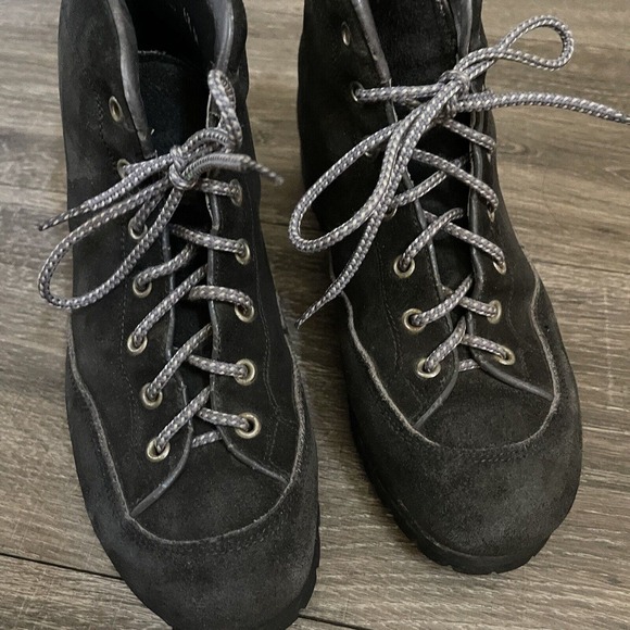 Women's Vintage Calzaturifico The Alps Fabiano Sz 6.5 Hiking Combat Boots Italy - Picture 3 of 10